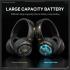 ONIKUMA GT802 Gaming Headset Triple Mode Low Latency RGB Light Wireless Headphone with USB Receiver, up to 60 hours - Black